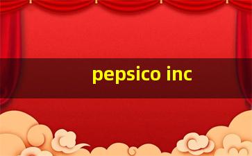 pepsico inc